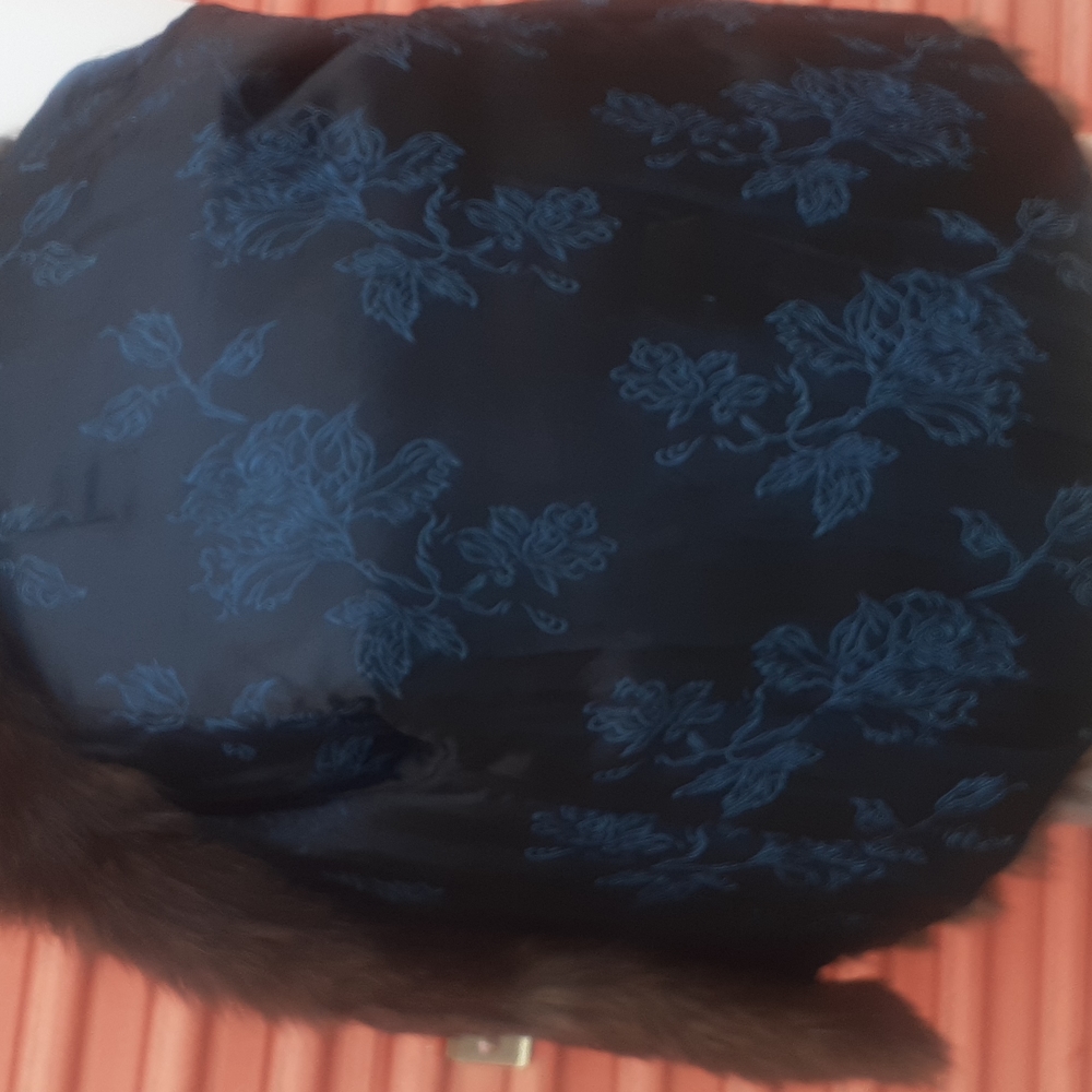 Vtg Fox Fur Jacket Hollywood Glam M/ L - Picture 6 of 6